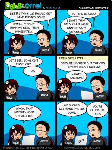 Comic 334 – “Unnecessary Necessities”