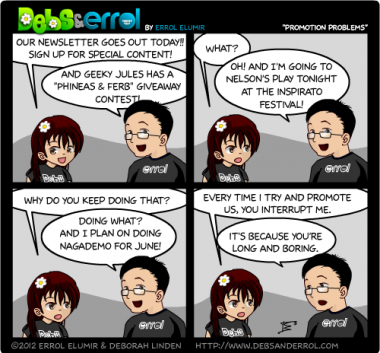 Comic 338 – “Promotion Problems”