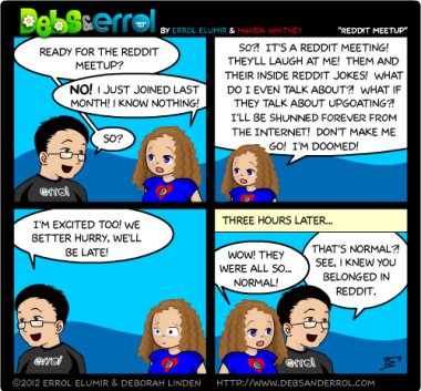 Comic 345 – “Reddit Meetup”
