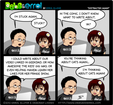 Comic 349 – “Distracted Again”