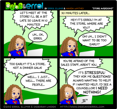 Comic 352 – “Store Aversions”