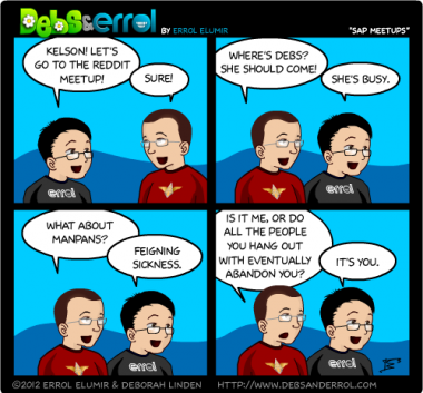 Comic 357 – “SAP Meetups”