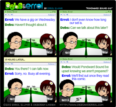 Comic 358 – “Pondward Bound Gig”
