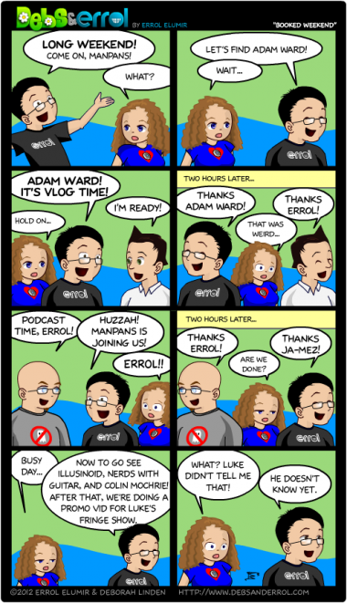 Comic 362 – “Booked Weekend”