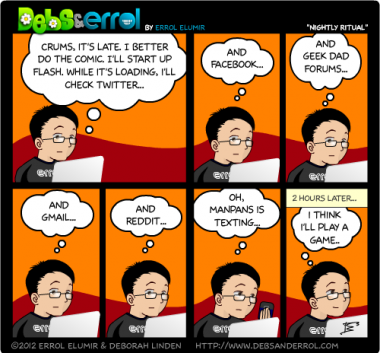 Comic 366 – “Nightly Ritual”