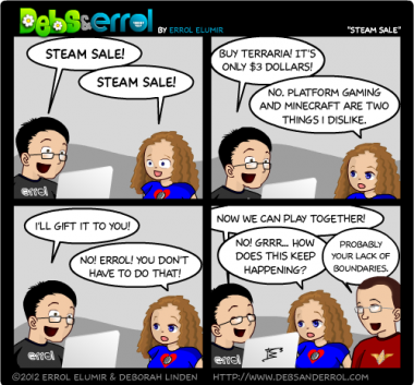 Comic 373 – “Steam Sale”