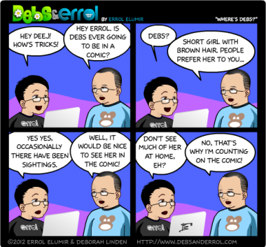 Comic 377 – “Where’s Debs?”