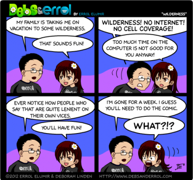 Comic 390 – “Wilderness”