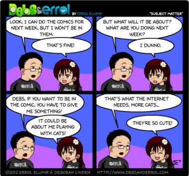 Comic 391 – “Subject Matter”