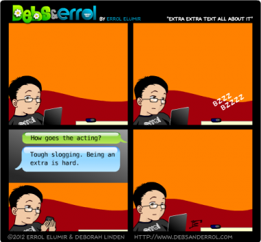 Comic 408 – Extra! Extra! Text all about it!