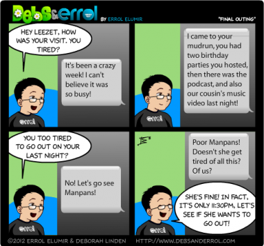 Comic 412 – “Final Outing”