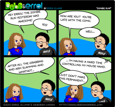 Comic 434 – “Zombie Run!”