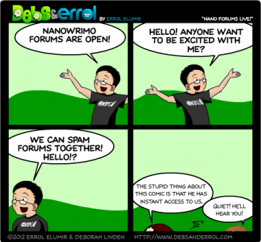 Comic 442 – “Nano Forums Live!”