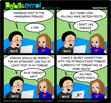 Comic 460 – “NaNoForums”