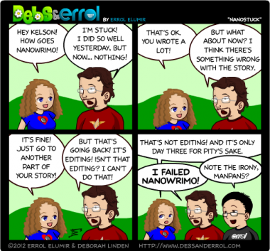 Comic 470 – “NaNoStuck”