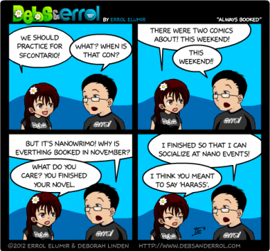 Comic 471 – “Always Booked”