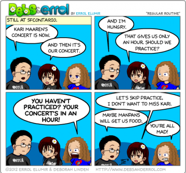 Comic 483 – “Regular Routine”