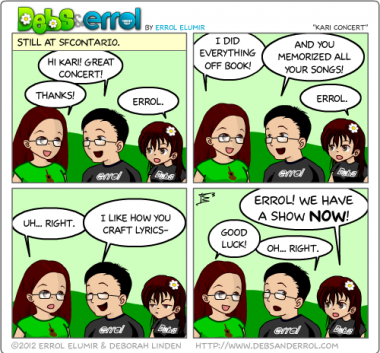 Comic 484 – “Kari Concert”