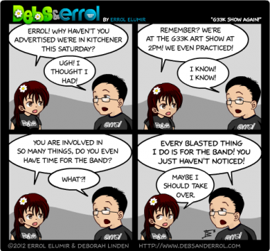 Comic 487 – “G33k Show Again!”