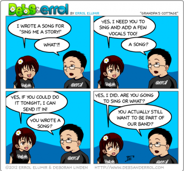 Comic 489 – “Grandpa’s Cottage”