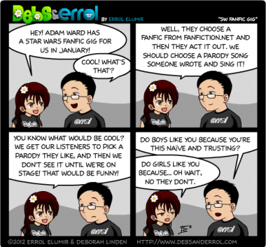 Comic 505 – “SW FanFic Gig”