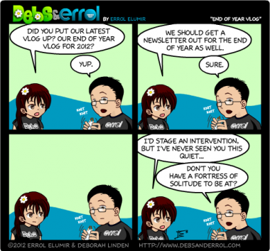 Comic 518 – “End Of Year VLOG”