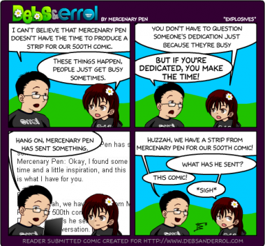Comic Submission 500 – Mercenary Pen