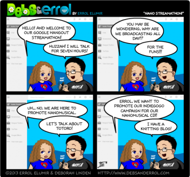 Comic 531- “NaNo Streamathon!”