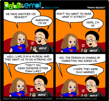 Comic 534 – “Promo Request”