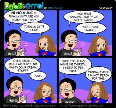Comic 539 – “Ni No Kuni!”