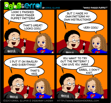 Comic 540 – “Yakko Finger Puppet!”
