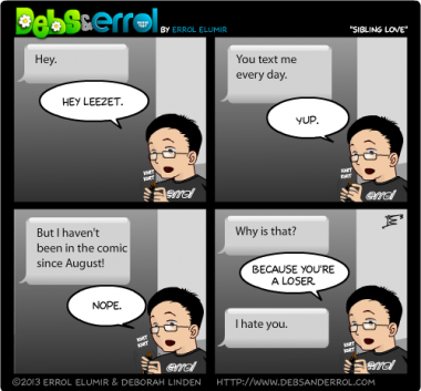 Comic 541 – “Sibling Love”