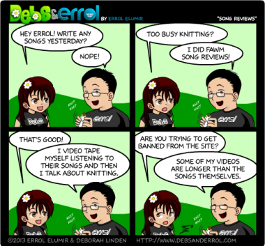 Comic 550 – “Song Reviews”