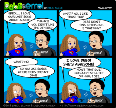 Comic 555 – “Favourites”