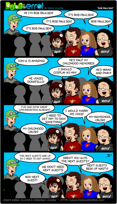 Comic 572 – “Rob Paulsen”