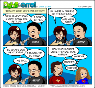 Comic 574 – “Late Concert”