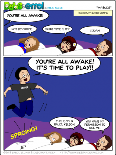 Comic 581 – “My Buds”
