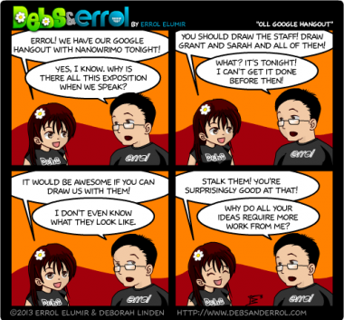 Comic 582 – “OLL Google Hangout”