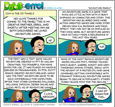 Comic 584 – “Adventure Panels”