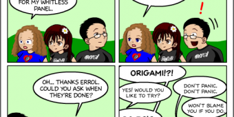 Comic 587 – “Origami”