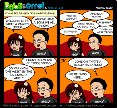 Comic 594 – “Parody Panel”