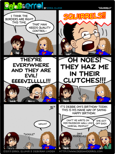 Comic 595 – “Squirrels”
