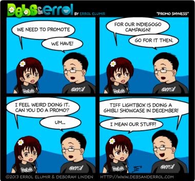 Comic 610 – “Promo Shyness”