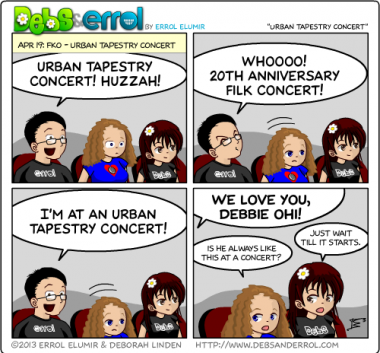 Comic 619 – “Urban Tapestry Concert”