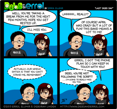 Comic 621 – “Last Debs Day”
