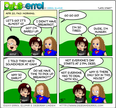 Comic 627 – “Late Start”