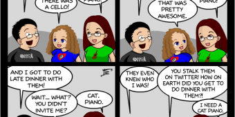 Comic 665 – “Doubleclicks Concert!”