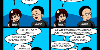 Comic 711 – “Wednesday Gig”