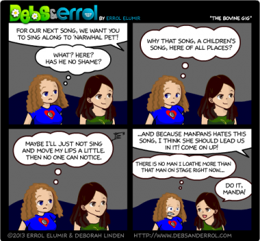 Comic 715 – “Bovine Gig”