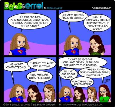 Comic 755 – “Where’s Errol?”